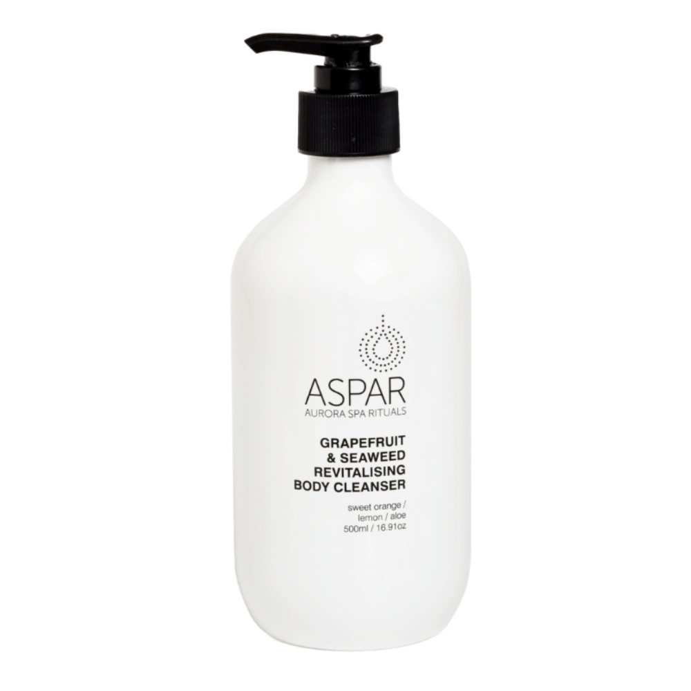 Grapefruit & Seaweed Revitalising Body Cleanser 500mL Pump by ASPAR